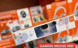 JEQANG JM-110 Office & Gaming Mouse Pad – Extended Size with Galaxy Design