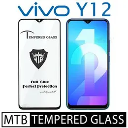 Vivo Y12 Branded MTB High Quality Screen Protector Full Glue 9D MTB tempered Glass for Vivo Y12