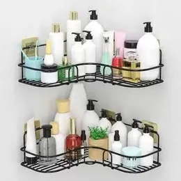 Multipurpose Kitchen Bathroom Corner Shelf Wall Mount Storage Rac