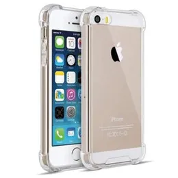 iPhone 5 Transparent Clear Shockproof Bumper Clear View tpu Protective case Back cover for iPhone 5