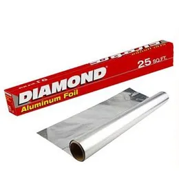 Diamond Aluminium Foil Non Stick Foil No1 Sheets 12 Inch x 7.5m