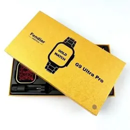 G9 Ultra Max Smart Watch Wearfit Pro Watch 9 Ultra Gold Smart Watch Infinite Screen Big Men SmartWatch Ultra Series 8 G9 / T800 / T900