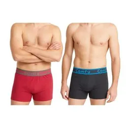 Comfy Boxer Large – Purple & Grey