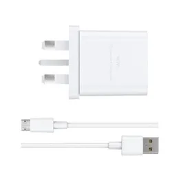 WiWU Wi-G023 Essen Fast Charger with Micro Cable Combo UK – White