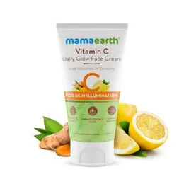 Mamaearth Vitamin C Daily Glow Face Cream With Vitamin C & Turmeric for Skin Illumination – 80g
