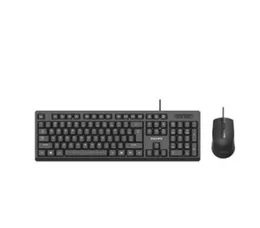 Philips C234 Wired Keyboard & Optical Mouse Combo |104 Keys | USB 2.0 | 1000 DPI Mouse