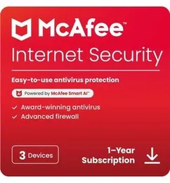 McAfee Internet Security 2025 (1 Year, 3 Device)