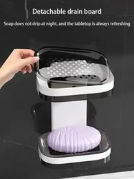 Double Drawer Soap Rack