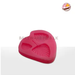 Fan Leaf Silicone Mould – A-67 | 3-in-1 Fondant Tray | Flexible & Reusable