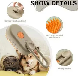 Pet Steam Brush for Dogs and Cats