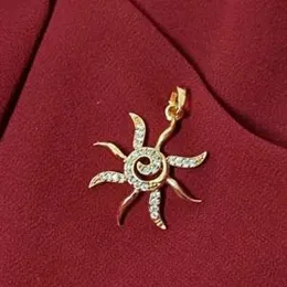 gold plated pendant for womens.