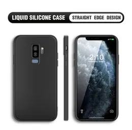 SAMSUNG GALAXY S9 PLUS Soft matte liquid silicone Case Back Cover for Samsung galaxy S9 plus - Black