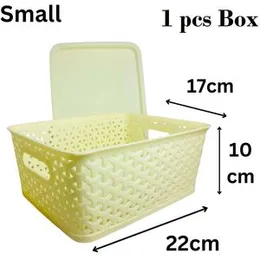 Plastic Storage Box Multipurpose Organizer Storage Basket