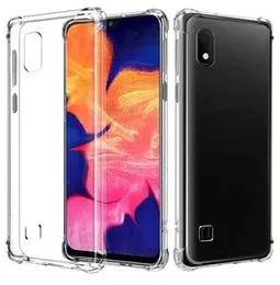 Samsung Galaxy A10 Back Cover Transparent Shock Proof Case Clear Reinforced Corners Bumper TPU Back Cover For Samsung Galaxy A 10 Case.