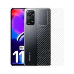 Redmi Note 11 Pro 5GClear Slim Carbon fibre Phone Transparent protective Mobile Back Sticker For Redmi Note 11 Pro 5G