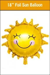 18" Foil Sun Sky Happy Birthday Party Decoration