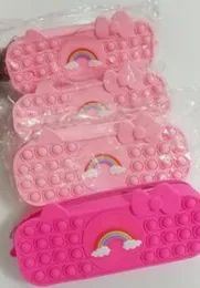 Pop it Pouches for Girls – Unicorn Pencil Box/Pencil Case Pop It Toy