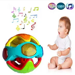 Multifunctional Music Rattle Ball - Music Baby Ball with Lights & Sounds for Babies, Toddlers