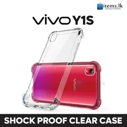 Luxury Transparent ThickBallon Bumper Case For Vivo Y1s Crystal Transparent Premium Quality Shockproof Protective Phone Shell Vivo Y1s Soft TPU Cover