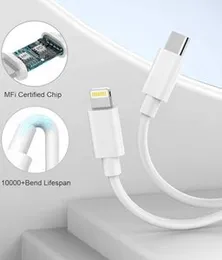 Fast Charger 25W With Lightning USB-C Cable QC 3.0 Charger for iphone 6 7 8 6Plus 6S Plus 7 Plus 8Plus X XS XR 11 11Pro 12 12Mini 12Pro 12Pro Max 13/1