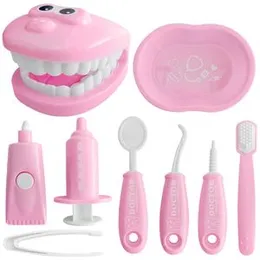 Kids Dentist Play Set with Pretend Dental Tools and Accessories for Role Play Fun Learning Fun and Educational Gift