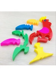 children Assembled Educational s Plastic puzzle