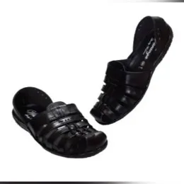 Men covered sandals