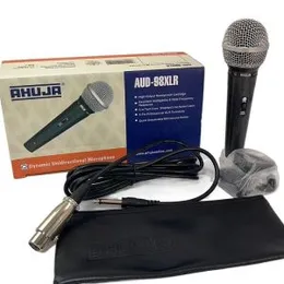 AHUJA AUD 98XLR Dynamic Corded Mic Microphone