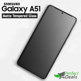 A51 Stylish Full Cover Matte Texture MTB tempered Glass Protector Frosted Glass for Samsung Galaxy A51