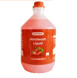 Hanchor Strawberry Hand Wash Laundry and household High Quality Liquid 4L For Cleaning Purpose