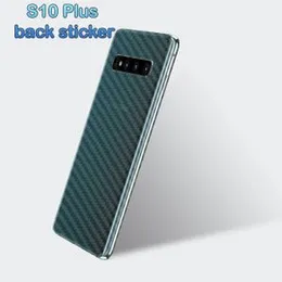 Carbon Fibre back sticker For Samsung S10 Plus