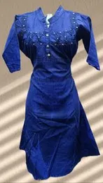 Long Denim Top – 38" Length | Denim Material | Sizes M & L