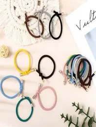 12Ps/Set New Hair Ring Colorful Rubber Band Sweet Head Rope For Women Girl.