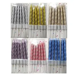 Happy Birthday Party Shine Small Candle Cake Decoration