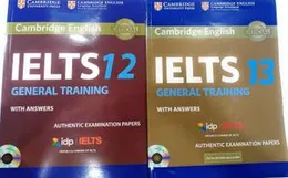Cambridge English Ielts 12 General Training and 13 General Training Book Combo With Answers Authentic Examination Papers Paperback