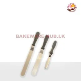 Palette Knife – Slanted | Stainless Steel Blade | 8 inches | Cake Decorating Tool