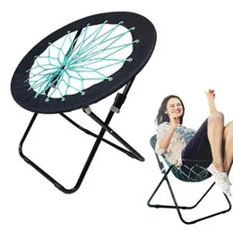 Camp Field Camping and Room Bungee Folding Dish Chair