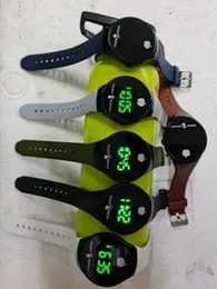 Round Shape Digital Wrist Watch