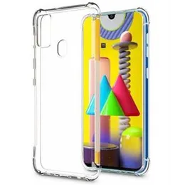 Samsung M31 Transparent Shockproof Transparent Back cover for Samsung M31
