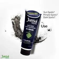 Junsui Oil Control Charcoal Facewash 100g