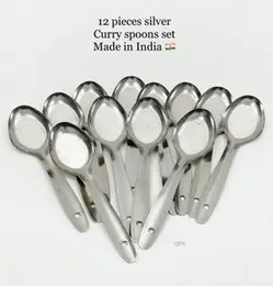Stainless Steel Curry spoon set 6 pcs /12 pcs
