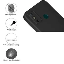 Soft silicone matte case for tecno spark 6 go phone case