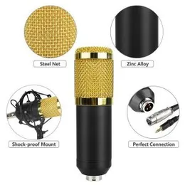 Professional Condenser Microphone with V8 Soundcard