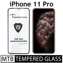 iPhone 11 Pro Branded MTB High Quality Screen Protector Full Glue 9D MTB tempered Glass for iPhone 11 Pro