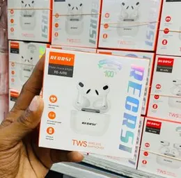 RECRSI RE-Air6 Bluetooth 5.4 Wireless Earbuds - White