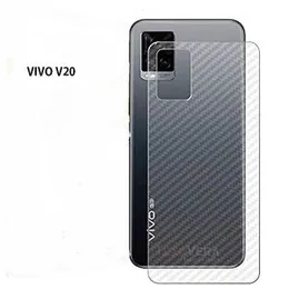 Carbon Fibre back stickers For Vivo V20