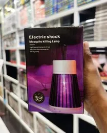 1PC Electric Shock Mosquito Killer Lamp Waterproof Two-in-One Bug Zapper For Bedroom Outdoor Use - Kills Moths Wasps Gnats More