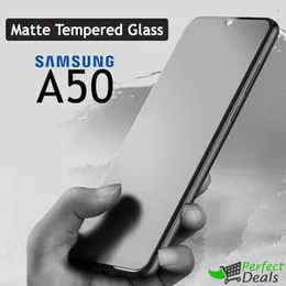 A50 Stylish Full Cover Matte Texture MTB tempered Glass Protector Frosted Glass for Samsung Galaxy A50