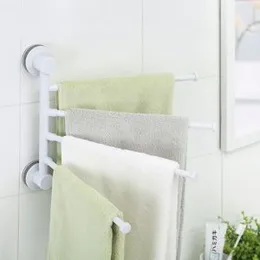 seamless suction cup towel rack