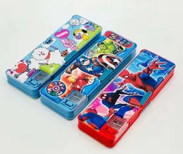 Creative Multifunction Pencil Box Case School Pencil Case School Stationery Pen Holder Pink Blue for boys&girls